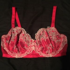 36DD Red Lace Victoria Secret Bra